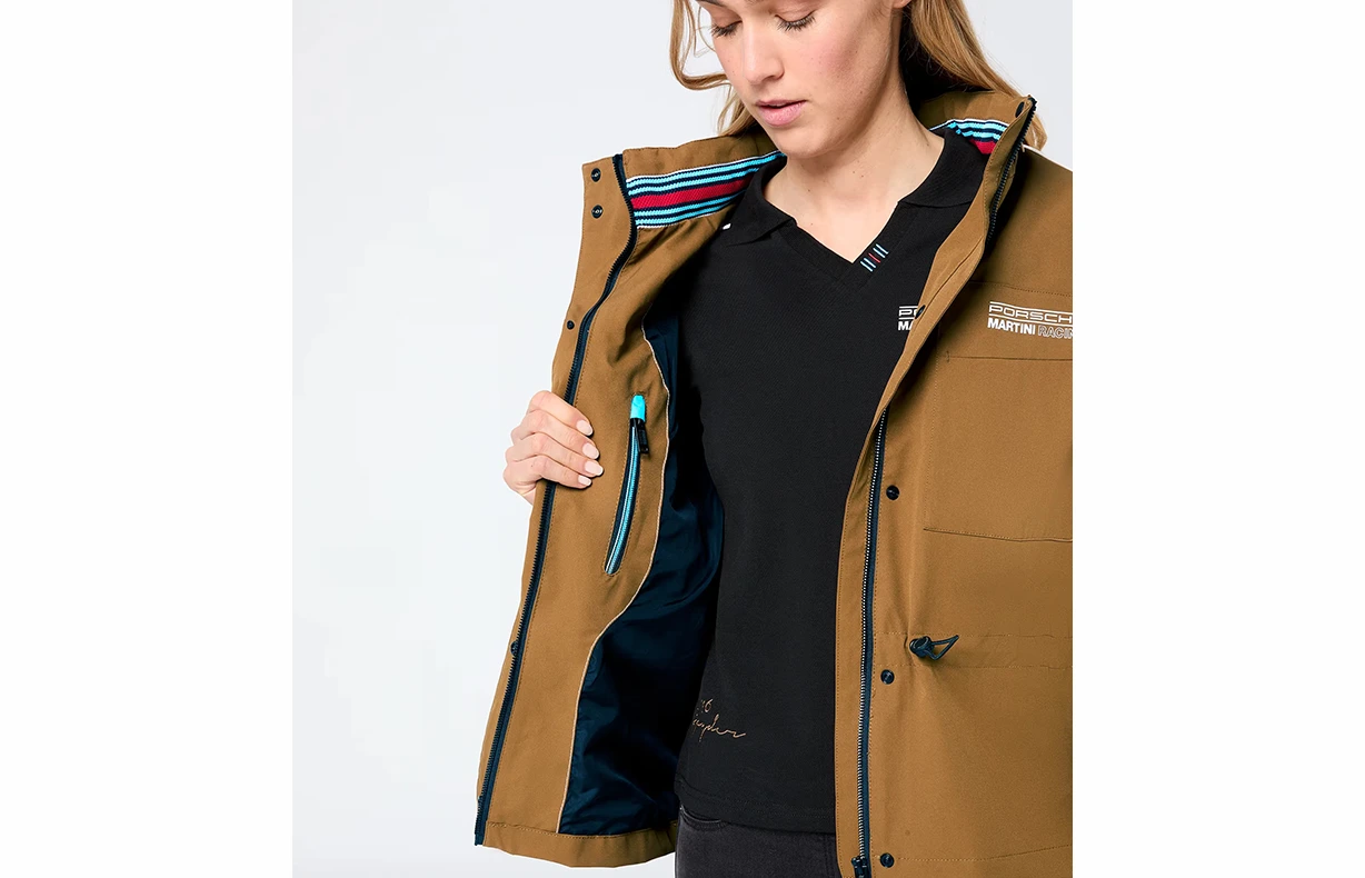 Women's Martini Racing Windbreaker : Suncoast Porsche Parts